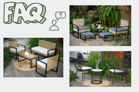 FAQs about PE Rattan Furniture